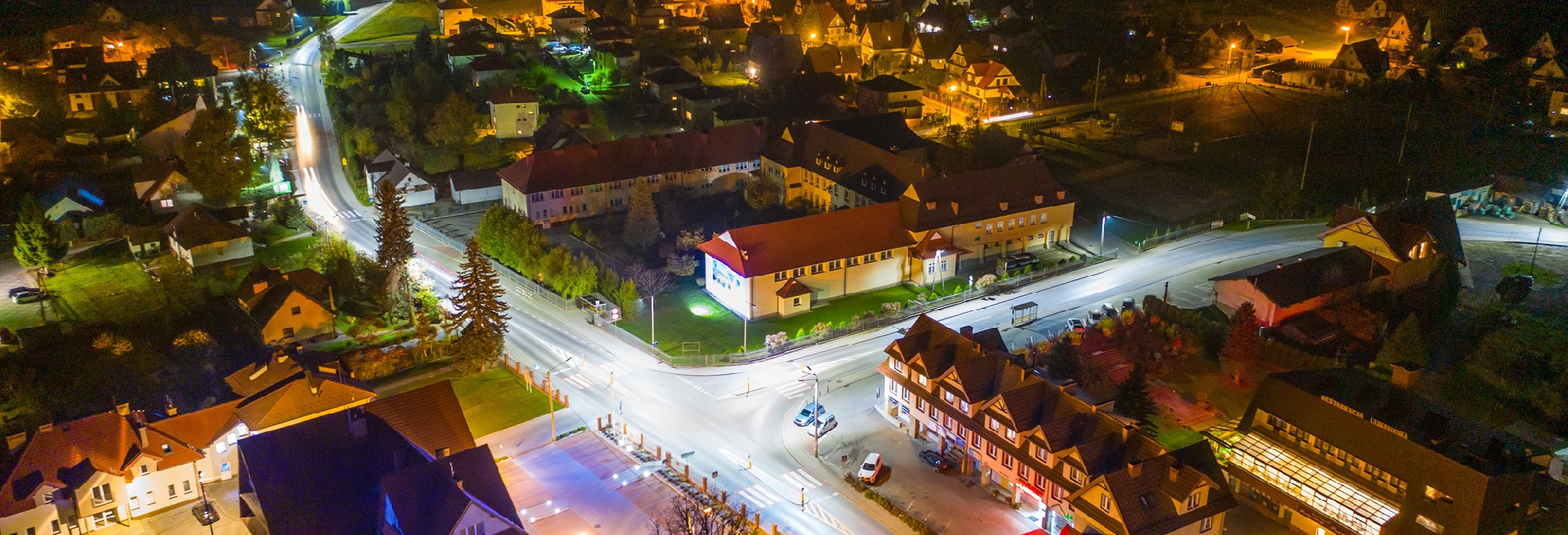 Panorama nocą